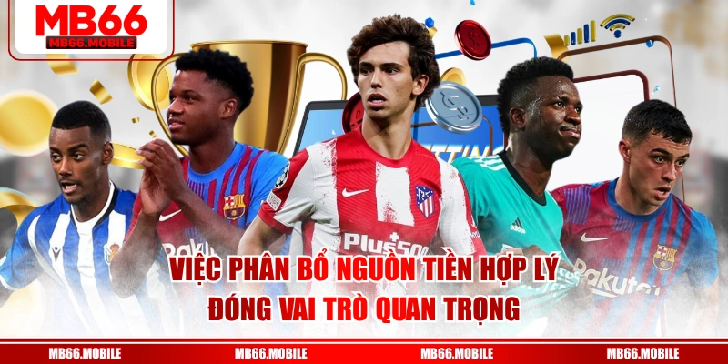 Việc phân bổ nguồn tiền hợp lý đóng vai trò quan trọng